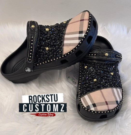 Bedazzle Crocs - Size 9