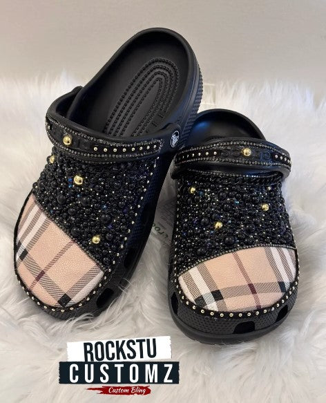 Bedazzle Crocs - Size 9