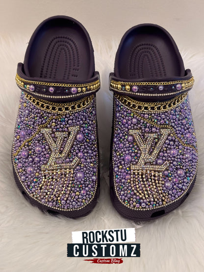 Bedazzled Crocs, W10