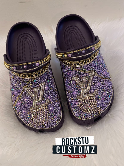 Bedazzled Crocs, W10