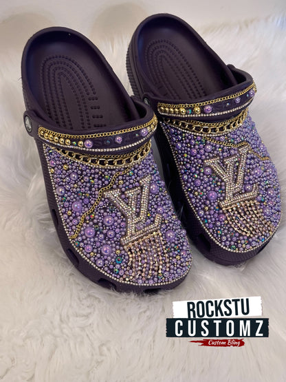 Bedazzled Crocs, W10