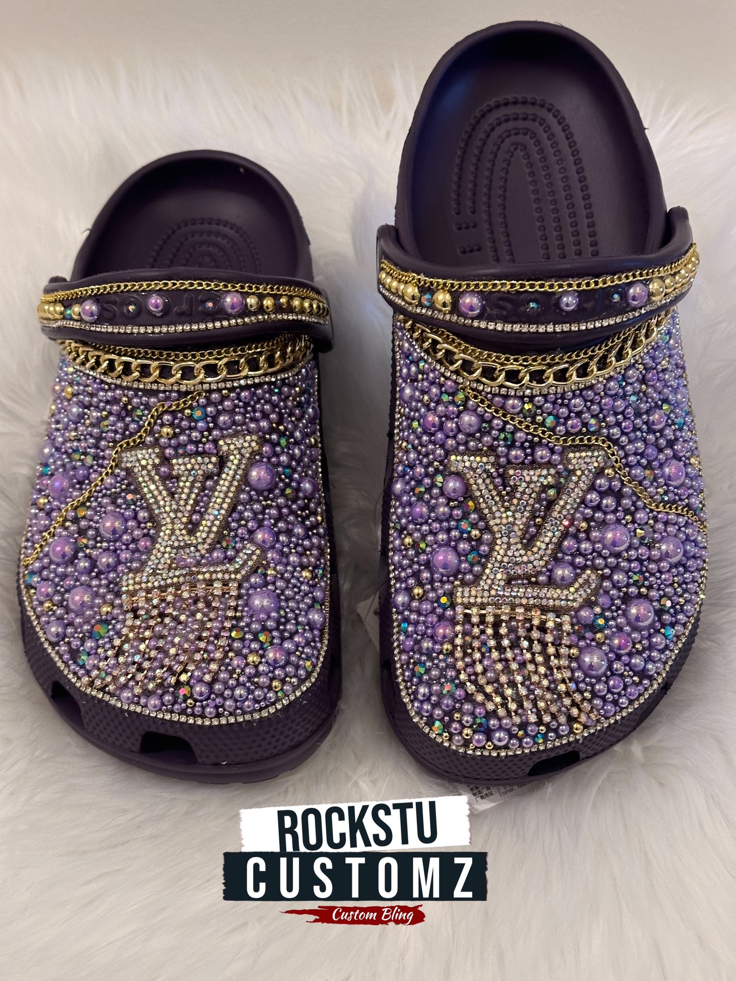 Bedazzled Crocs, W10