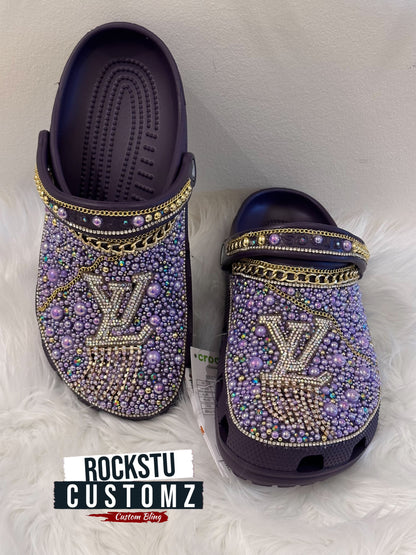 Bedazzled Crocs, W10